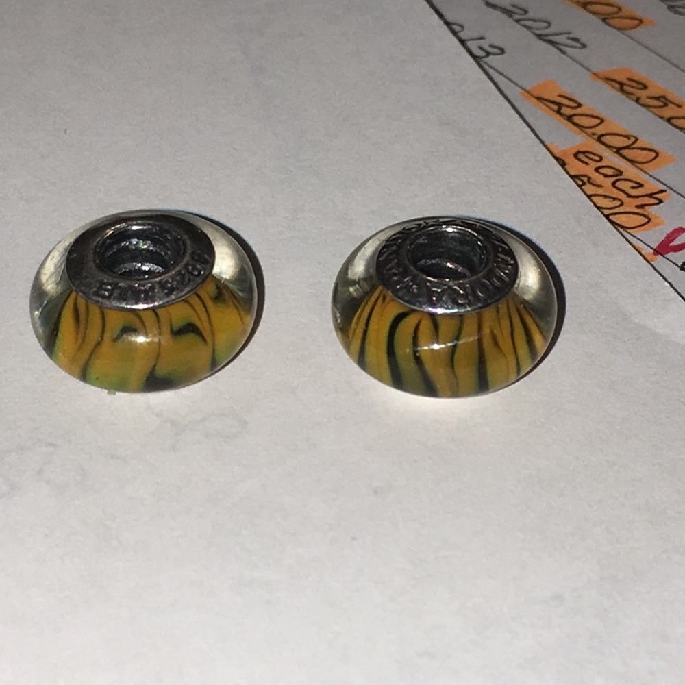 Pandora tiger muranos set of 2 790939